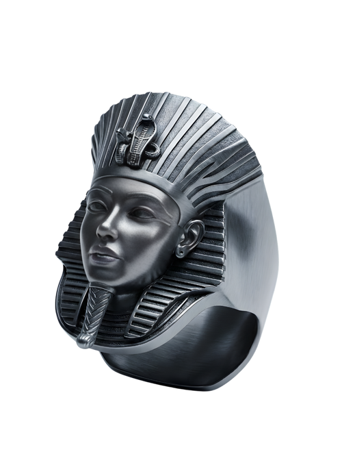 Sterling Silver Pharaoh Statement Ring